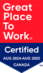 Great Place To Work Certification August 2024 - 2025