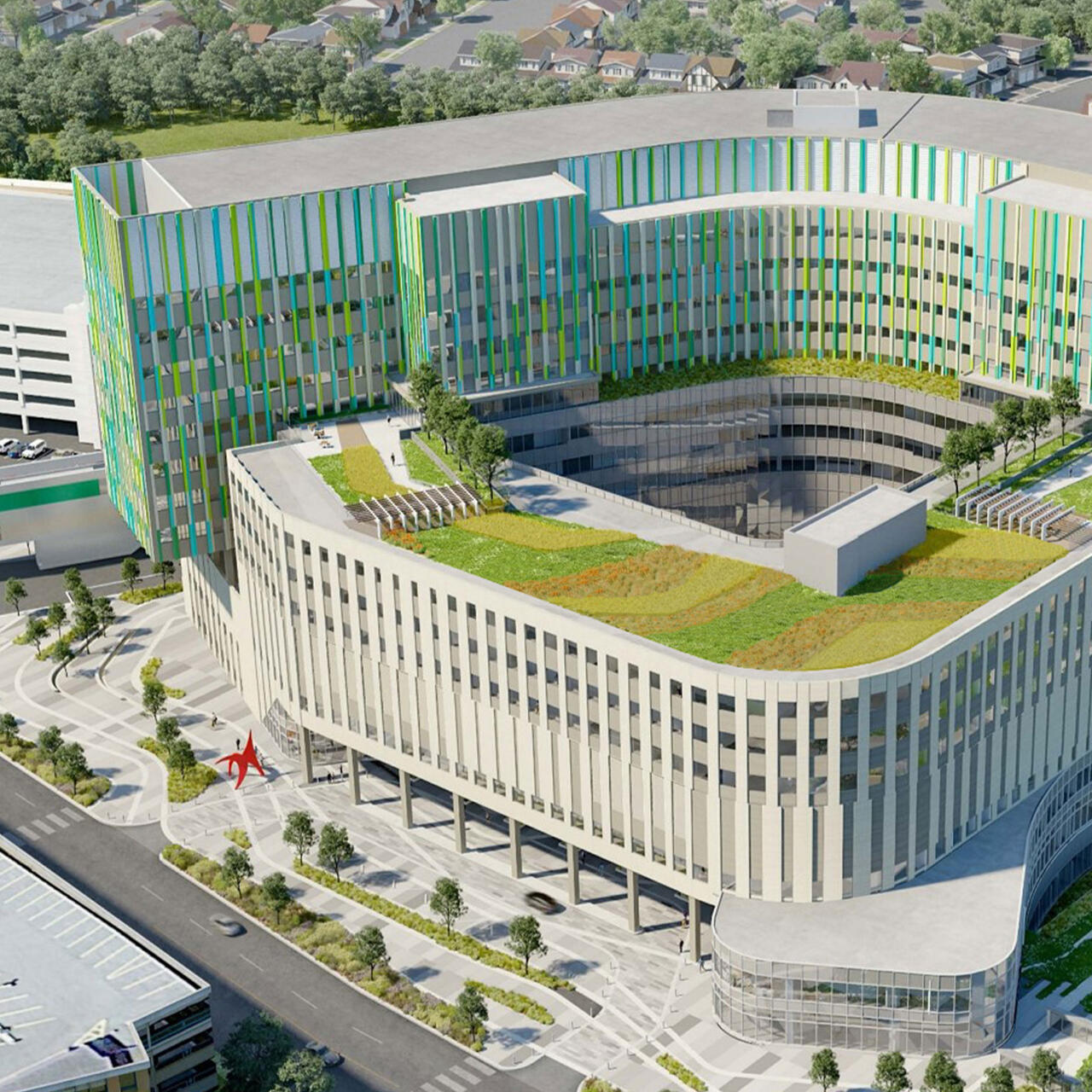 Calgary Cancer Centre Reaches Substantial Completion   CalgaryCancerCentre GridSize 02 2270x2270 