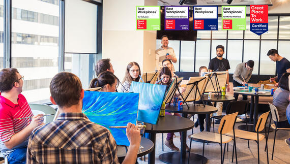 Careers Page Banner - Paint Night