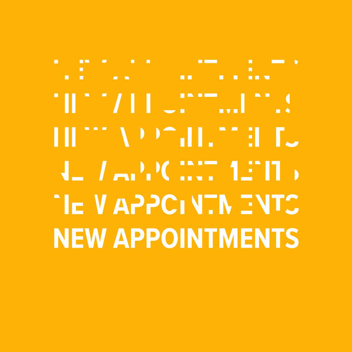 New Appointments Yellow