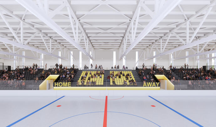 Miramichi Multiplex Render - Arena